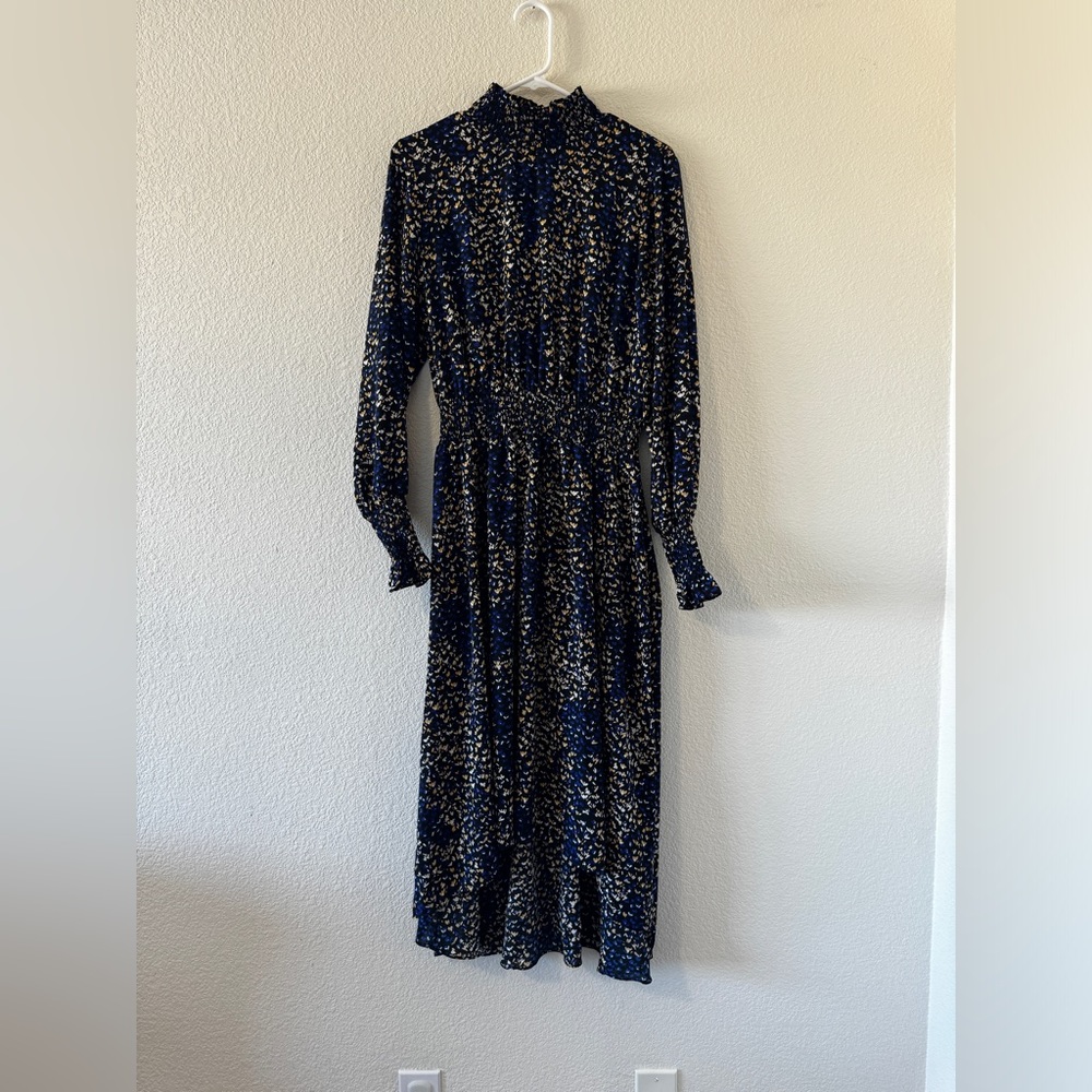 Nanette Lenore Long Sleeve print dress size 6